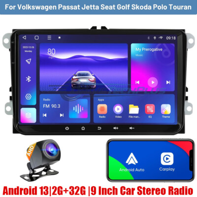 Eonon VWA12S Autoradio Android 13 9'' QLED | GPS, Wireless CarPlay, Android Auto, 4G, 6+64GB Per SEAT E Skoda - 3