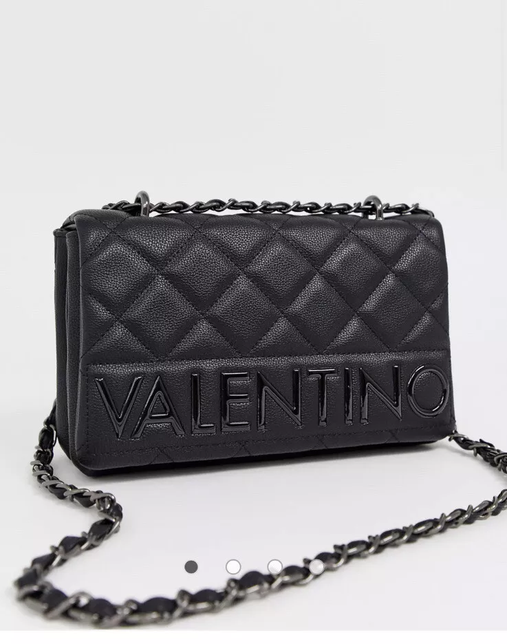 Women's Valentino Licia Quilted Black Shoulder Bag Crossbody Bag | eBay