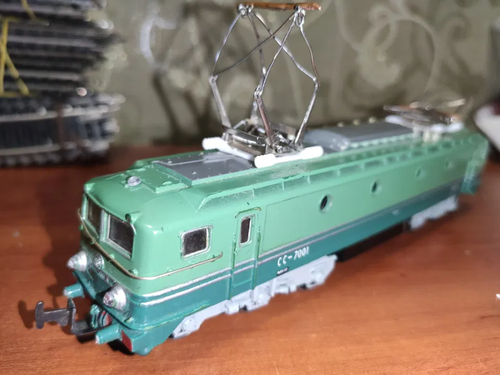 Vintage Sammler Spielzeug DDR PikO Eisenbahn Lokomotive (337) - Bild 4 von 9