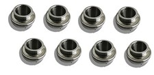 8x SS UC 210 Edelstahl Spannlager 50mm Welle FDA Fett Lagereinsatz SUC210 Niro
