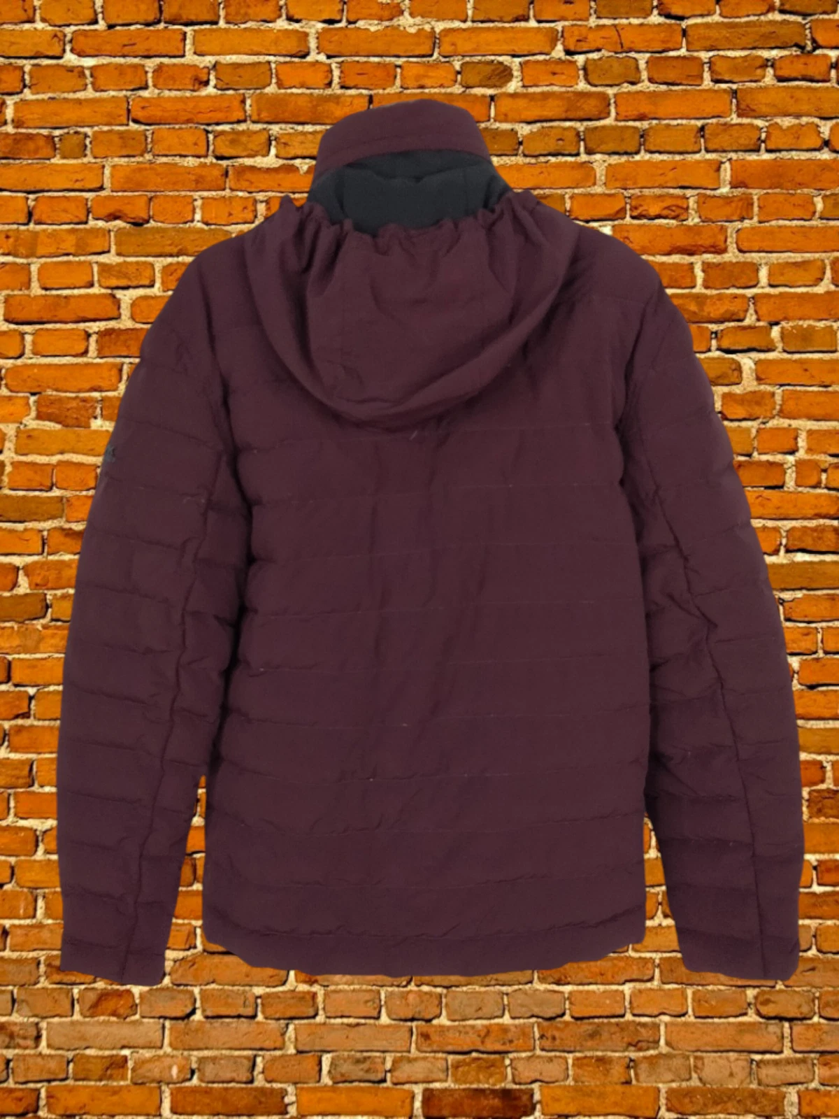 CAPPOTTO DONNA MICHAEL KORS PICCOLO BORDEAUX IMBOTTITO CON CAPPUCCIO TASCA ZIP