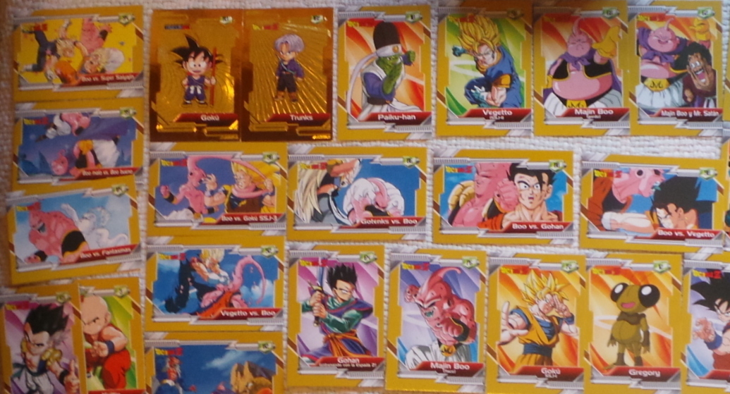 BOX DRAGON BALL Z 101 COLLECTIBLE TRADING CARDS SERIE GOLD 2 BY