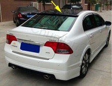 Rear Roof Glass Spoiler Wing For 2006-2011 Honda Civic 4dr Sedan Glossy Black Rear Roof Glass Spoiler Wing For 2006-2011 Honda Civic 4dr Sedan Glossy Black
