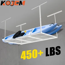 3ft x 6ft Overhead Garage Storage Adjustable Ceiling Storage Rack HEAVY DUTY