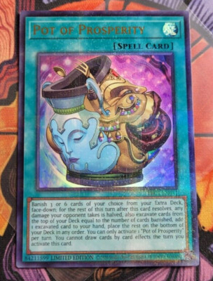 Pot of Prosperity TBC1-EN011 Ultra Rare	Yugioh Card English