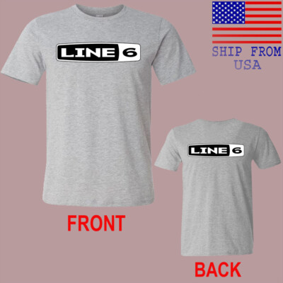 Line 6 Guitar Audio Men's Grey Size S-5XL