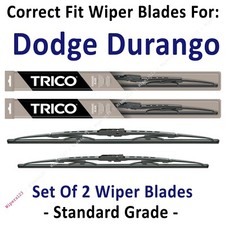 Wiper Blades 2-Pack Standard Wipers - fit 2011+ Dodge Durango - 30221/210
