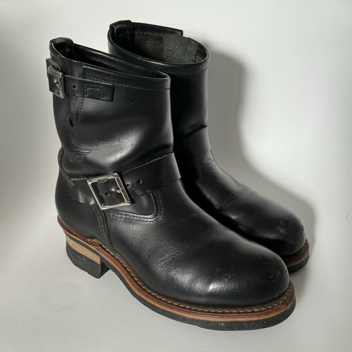 Red Wing 2976 Short Engineer Boots Black SIZE US76.5D Red Wing 2976 Short Engineer Boots Black SIZE US76.5D