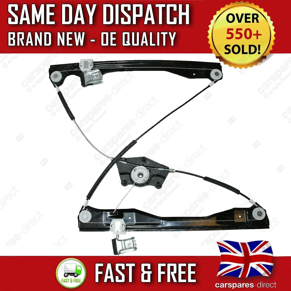 SKODA FABIA MK1 WINDOW REGULATOR FRONT LEFT PASSENGER SIDE 2 4