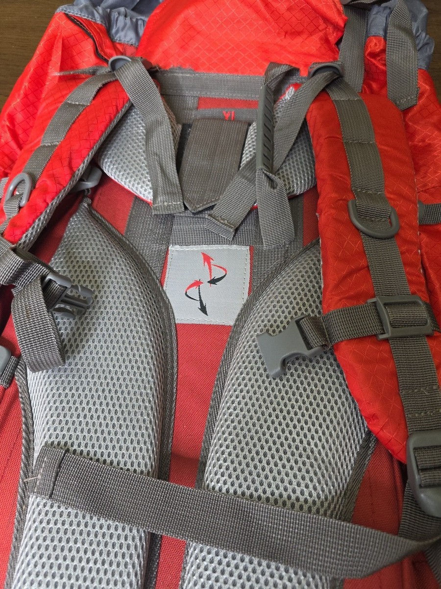 Adventuridge Hiking Backpack  70L (18.5 Gallon) Capacity  Red  Model  92288 | eBay