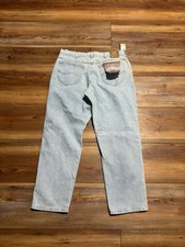 NWT Vintage Lee Relaxed Fit Straight Leg Denim Jeans Size 38x30