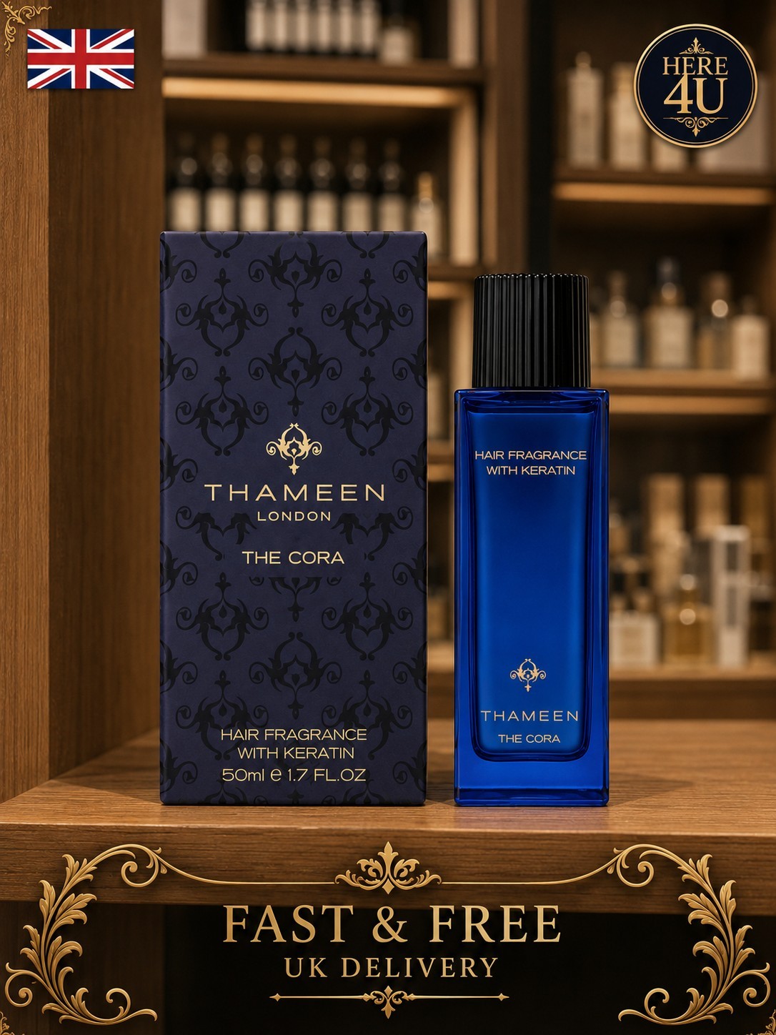 Thameen London The Cora Hair Fragrance With Keratin 50ml