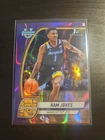 2024 Bowman Chrome University Basketball Purple Lava Refractor Kam Jones #39