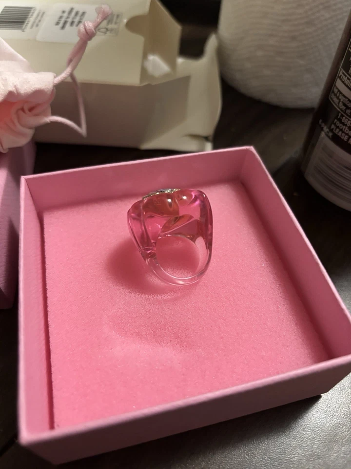 Anillo pavé corazón cóctel Swarovski Dulcis Foto 3 de 4