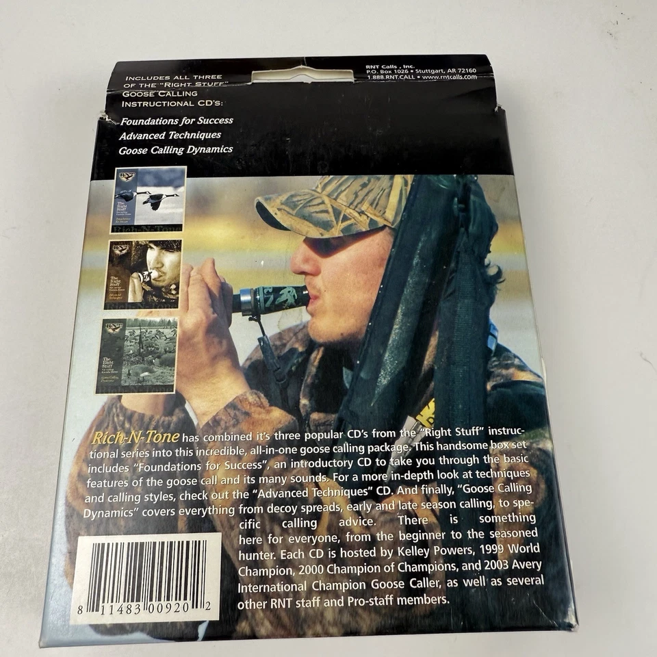 RNT Goose Calling Instructional 3 CD Set Rich N Tone Canada Geese Calls - Image 3 of 4