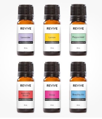 NEW~Revive Essential Oils Aromatherapy Kit  100% Pure 10ml