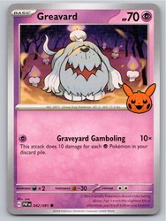 Greavard 042/091 Trick or Trade BOOster 2024