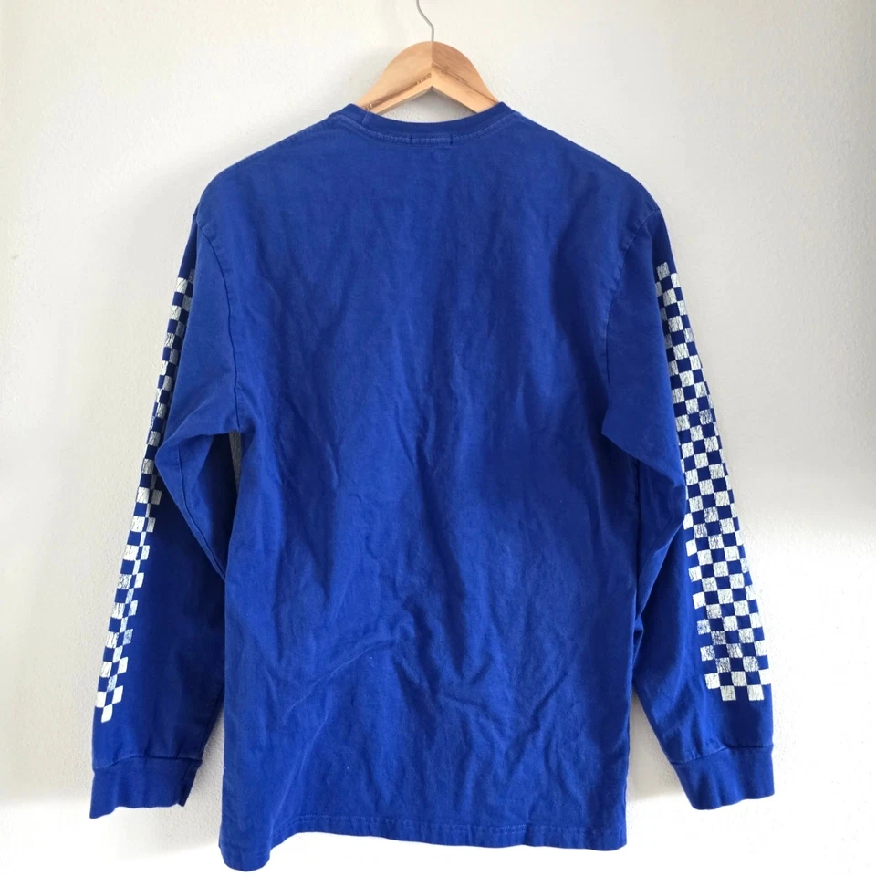 Camiseta R13 Skate Manga Larga Gráfica Azul Unisex Talla XS Tela Japonesa Foto 4 de 4