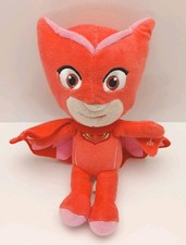 PJ Masks Owlette Plush 8.5" Red Just Play Stuffed Animal Toy Doll Collectible