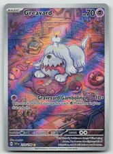 Pokemon Greavard 214/198 Scarlet & Violet Illustration Rare Holo NM