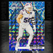 2025 Mosaic - Matt Milano - #241 BLUE REACTIVE MOSAIC BILLS COLOR MATCH