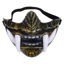 Theater Representation Mask Prop Golden 1Pack for Adults at Halloween