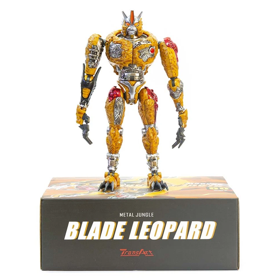 TransArt Beast Wars TA BWM-09 Cheetor Blade Leopard Shadow Action Figure toy - Image 2 of 4