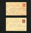 FRANCE 1910 ~ Postcard Stationery (2)