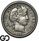 1916 Barber Dime Choice AU++