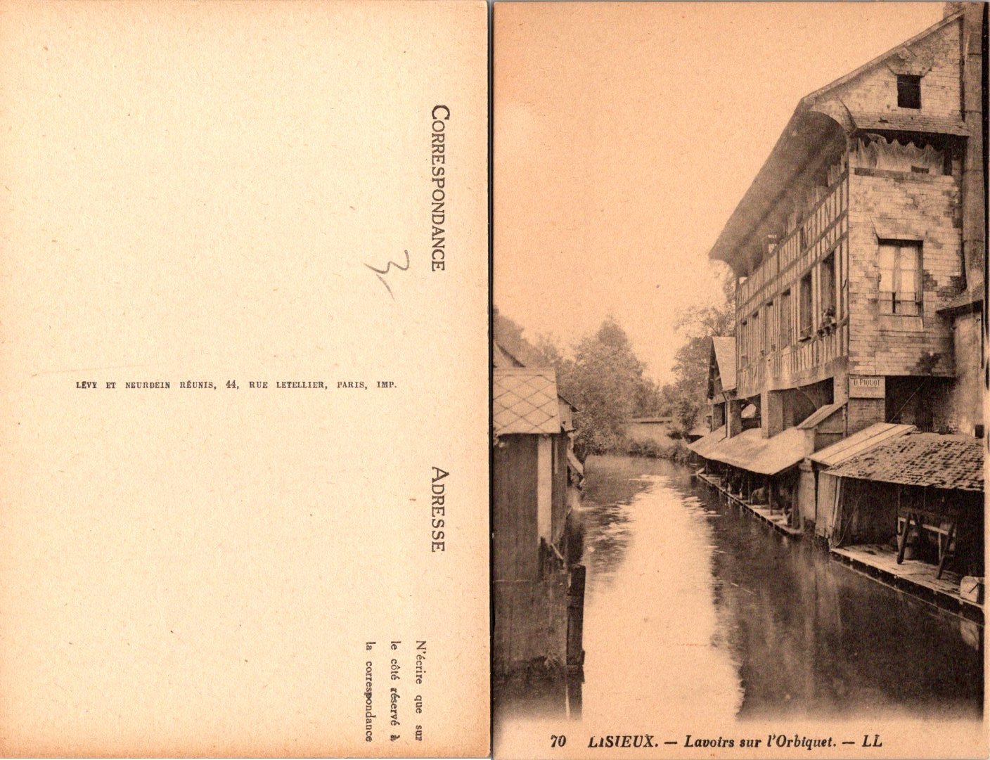 Postcard Lisbon Lapais sur lOrbiguet, France postcard