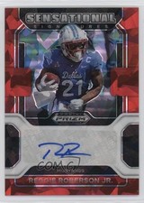 2023 Panini Chronicles Draft Picks Red Ice Prizm Reggie Roberson Jr Auto 2s2