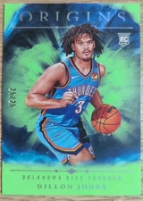 2024-25 Panini Origins Neon Green Dillon Jones 25/25 BOOKEND!!! (RC)
