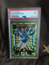 2023 Score - Rookies Jonathan Mingo #357 Electric /99 (RC)