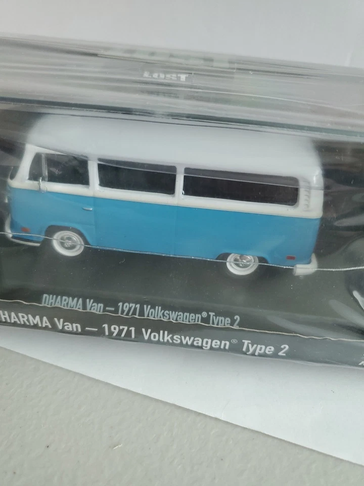 Greenlight Hollywood 1:43 Lost TV Dharma Van - Volkswagen Tipo 2 1971 - Sellado Foto 4 de 4