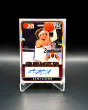 Auto! Corey Kispert 2022 Leaf Pro Set Power Auto (Thick Stock) Pre-RC (E)