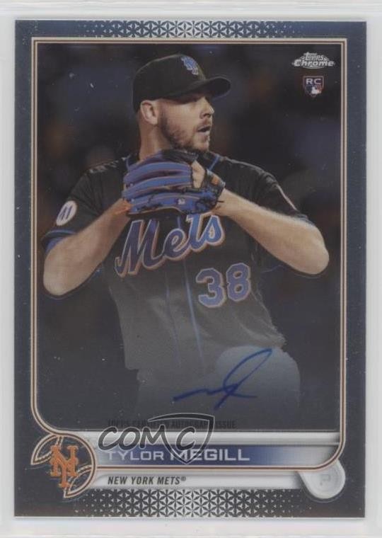 2022 Topps Chrome Rookie Auto Tylor Megill #RA-TM Auto RC 0go8