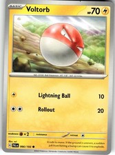 Voltorb Common SV02: Paldea Evolved 066/193 LP