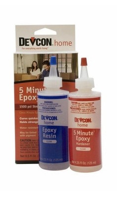 Devcon DV20945 hochfester 5-Minuten-Epoxidkleber 8,5 flüssige Unzen 250 ml Packung 