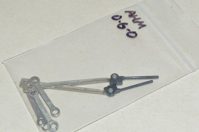 #ad #ad HO scale steam locomotive PARTS AHM Rivarossi side main rods set 0 6 0 $3.00