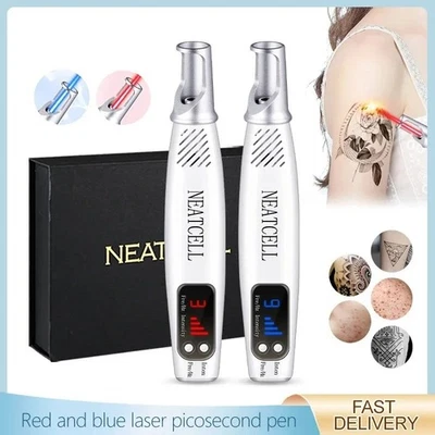 BRANDED Picosecond Laser Pointer for Mole Removal Dark Spot Removal Tattoo Pen Acne Skin