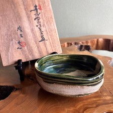 Oribe ware matcha bowl tea utensils (6y)