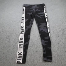 Pink Yoga Leggings Womens Small Black Camo Gym Activewear
