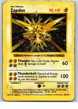 Zapdos 016/102 Base Set (Shadowless) for sale | eBay