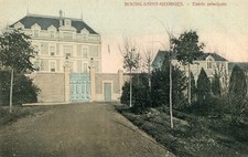 BELGIQUE BOURG LEOPOLD LEOPOLSBURG Entrée Bourg St Georges Pub Atlas Courtrai