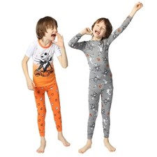 Nightmare Before Christmas Kids' 4-piece Halloween Pajama Set