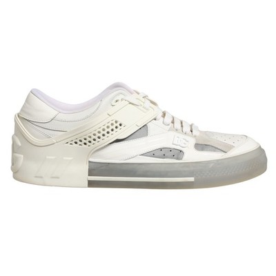 DOLCE & GABBANA Shoes White Low Top Custom 2.Zero Sneakers EU46 / US13 1290usd