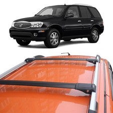 Buick Rainier 2004-2007 For Roof Rack Cross Bars Black Pair Buick Rainier 2004-2007 For Roof Rack Cross Bars Black Pair