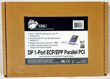 SIIG JJ-P01411-S1 Accessory DP 1-Port ECP-EPP Parallel PCI Adapter Brown Box