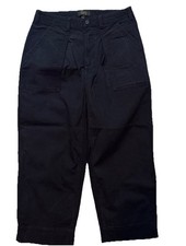 Banana Republic Women's Pant Size 8 Dark Blue Wide Leg