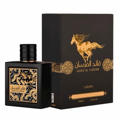 Lattafa Qaed Al Fursan Eau de Parfum EDP Spray 3.04 fl oz Regular